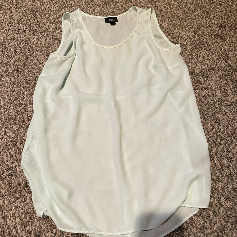 Light blue tank top